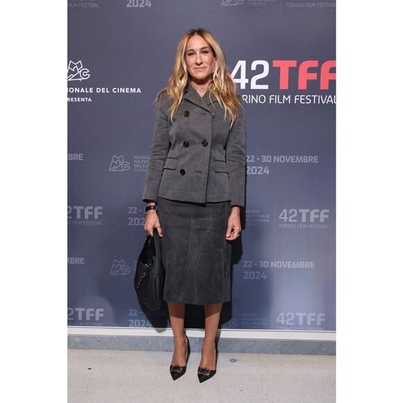 VINTAGE 80s BURBERRY SUIT GLEN PLAID W/ BURGUNDY VELVET TRIM ACADEMIA - Picture 3 of 5